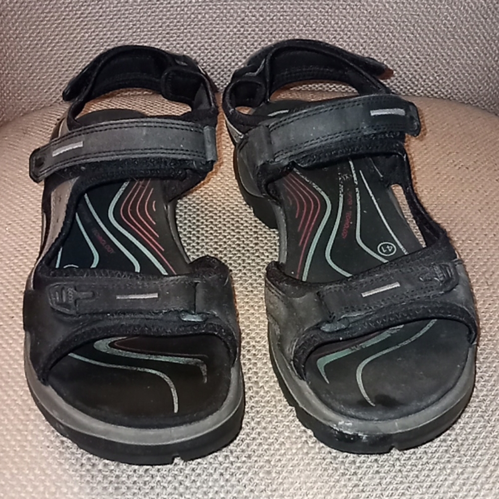 Ecco Yucatan Adjustable Strappy Open Toe Sandals